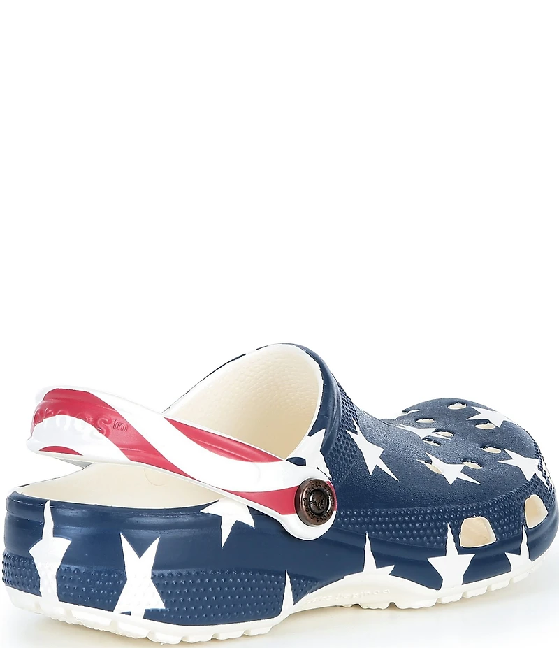 Crocs Women's Classic American Flag Clogs