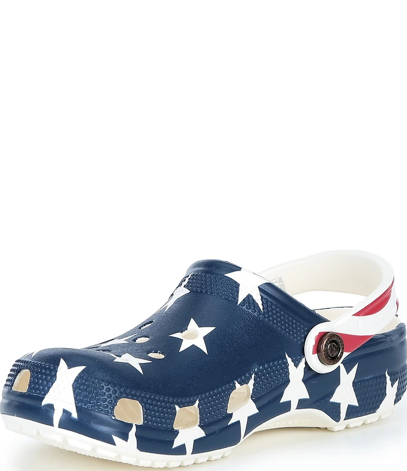 Crocs Women's Classic American Flag Clogs