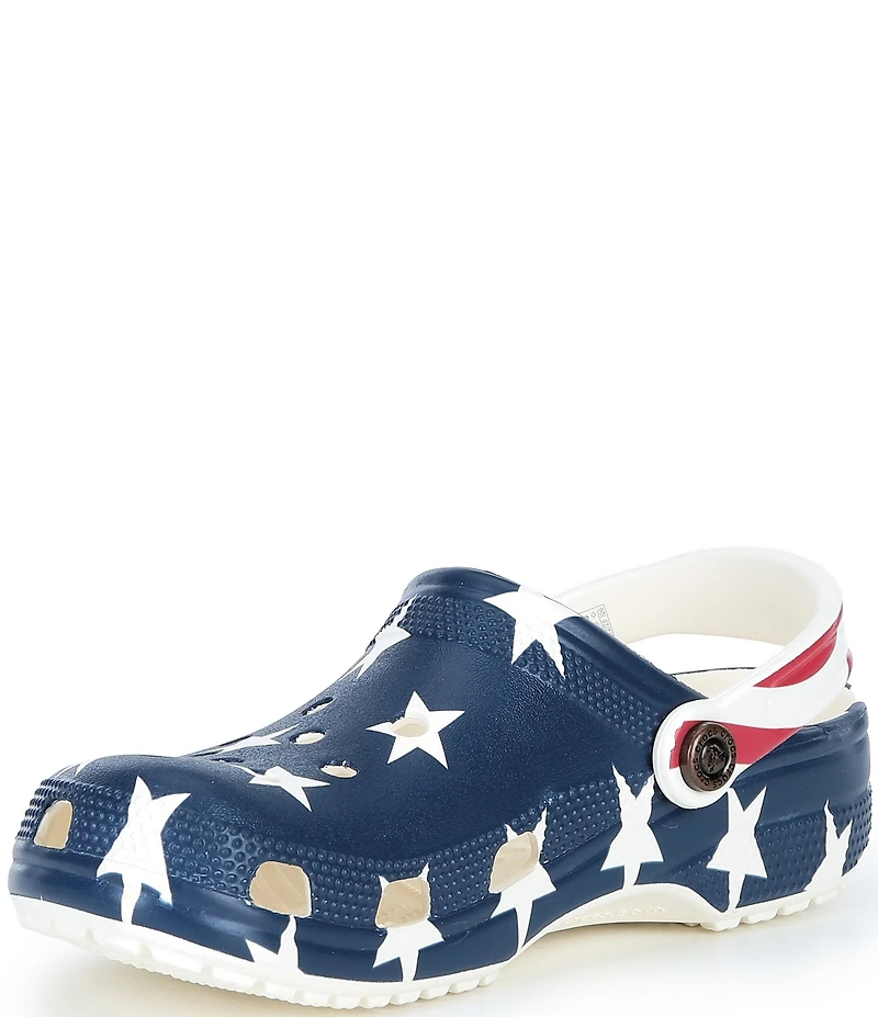 Crocs Women's Classic American Flag Clogs