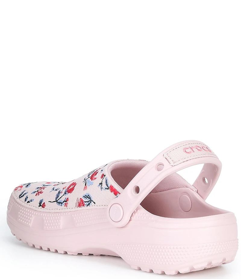 Crocs Women's Classic Crafted Floral Clogs