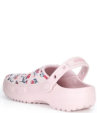 Crocs Women's Classic Crafted Floral Clogs
