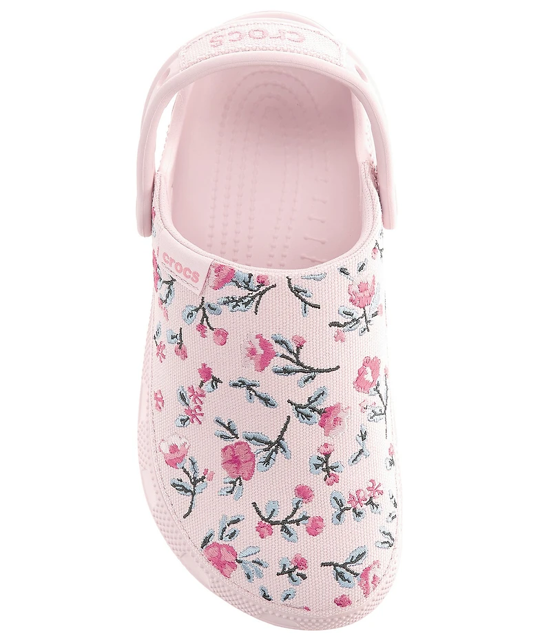 Crocs Women's Classic Crafted Floral Clogs
