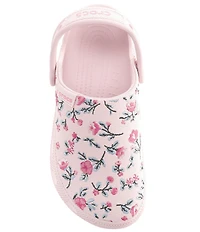 Crocs Women's Classic Crafted Floral Clogs