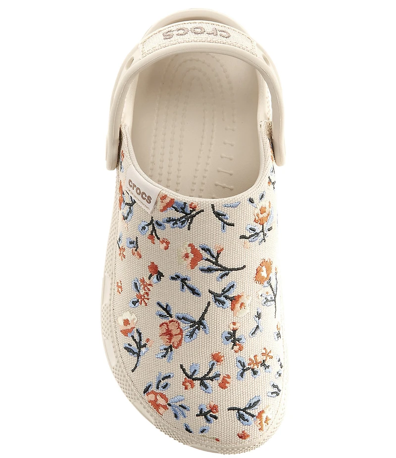 Crocs Women's Classic Crafted Floral Clogs