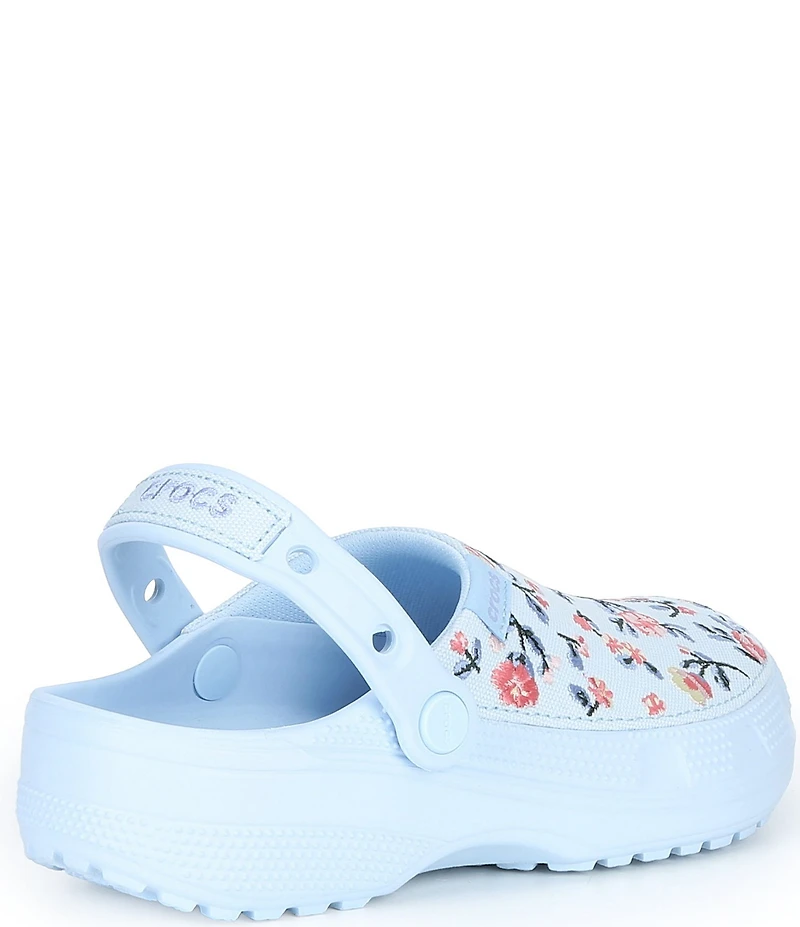 Crocs Women's Classic Crafted Floral Clogs