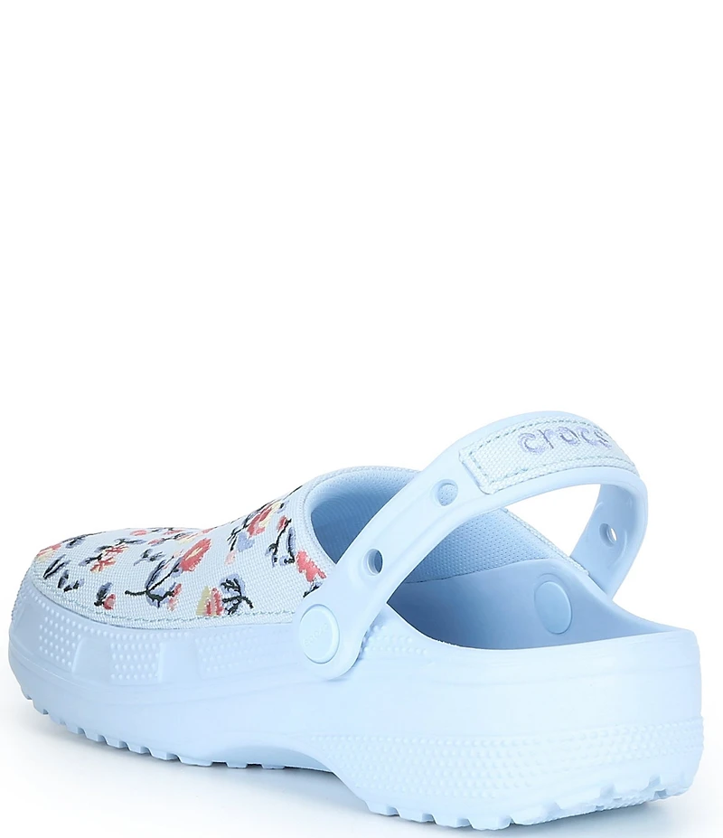 Crocs Women's Classic Crafted Floral Clogs