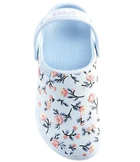 Crocs Women's Classic Crafted Floral Clogs