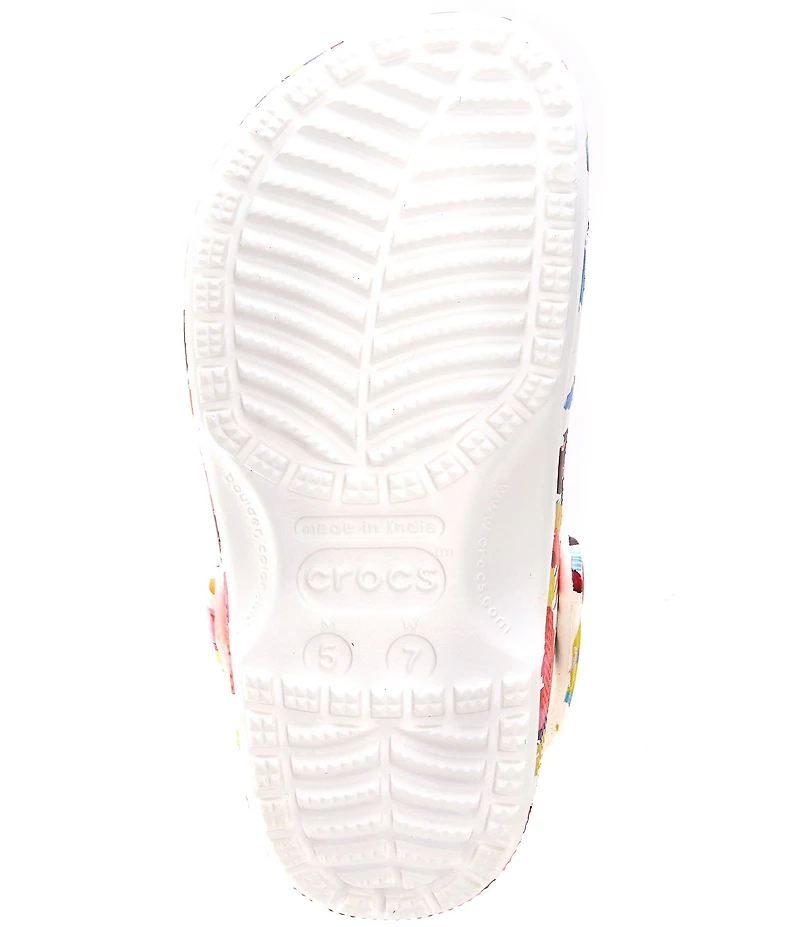Crocs Women's Classic Floral Printed Clogs