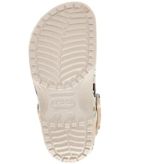 Crocs Women's Classic Graphic Floral Clogs