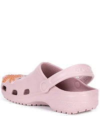 Crocs Women's Classic Graphic Flower Clogs