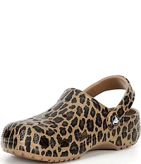 Crocs Women's Classic Leopard Print Clogs