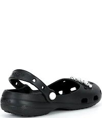 Crocs Women's Classic Pearl Embellished Ballet Clogs