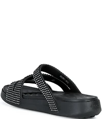 Crocs Women's Getaway Gems Strappy Slide Sandals