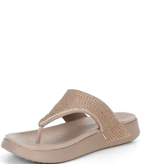 Crocs Women's Getaway Gems Triangle Flip Flops