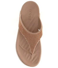 Crocs Women's Getaway Gems Triangle Flip Flops