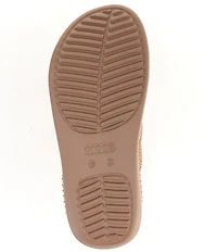 Crocs Women's Getaway Gems Triangle Flip Flops