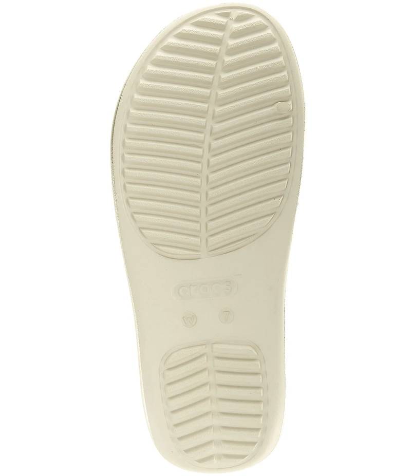 Crocs Women's Getaway Metallic Strappy Platform Slide Sandals