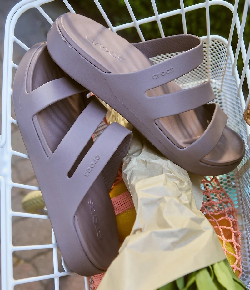 Crocs Women's Getaway Strappy Platform Slide Sandals