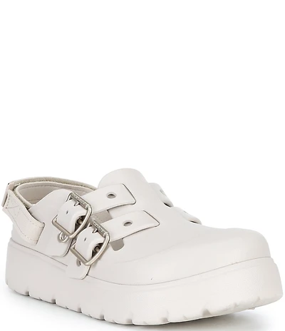 Crocs Women's Loaferette EVA Hook-and-Loop Platform Clogs