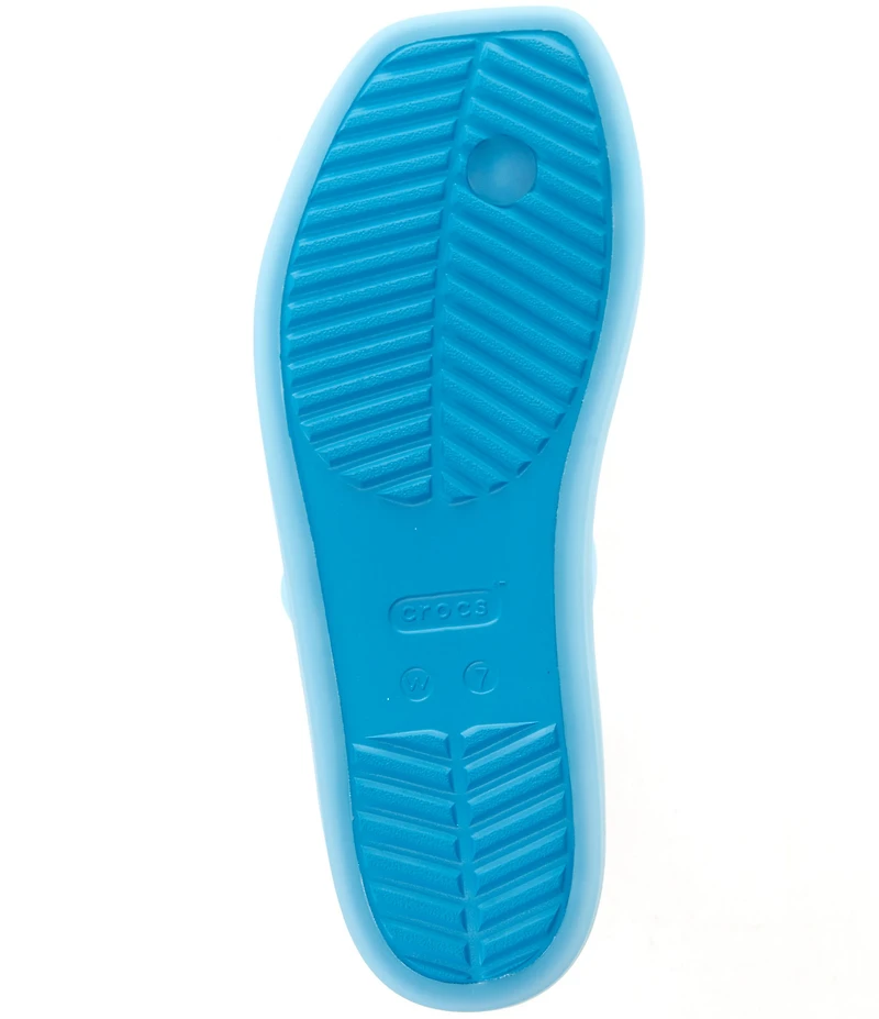 Crocs Women's Miami Frosted Toe Loop Sandals