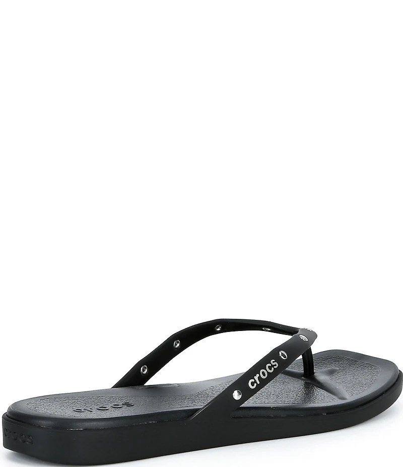 Crocs Women's Miami Studded Flip Flops