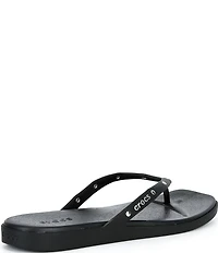 Crocs Women's Miami Studded Flip Flops