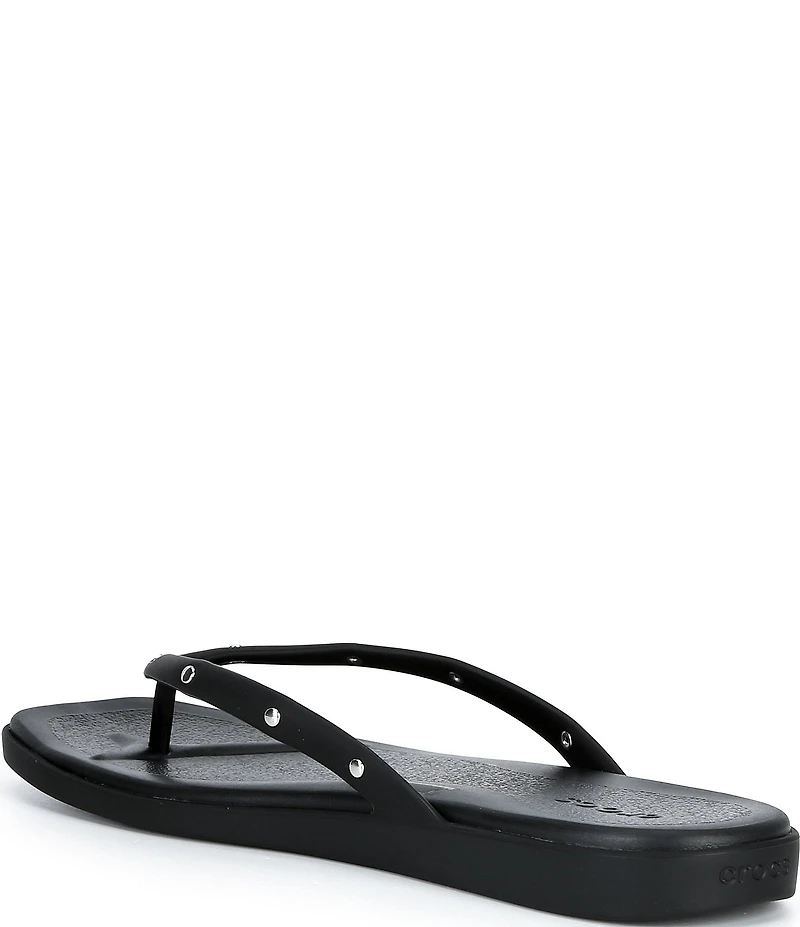 Crocs Women's Miami Studded Flip Flops