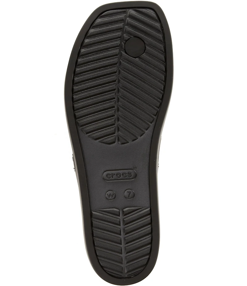 Crocs Women's Miami Studded Flip Flops