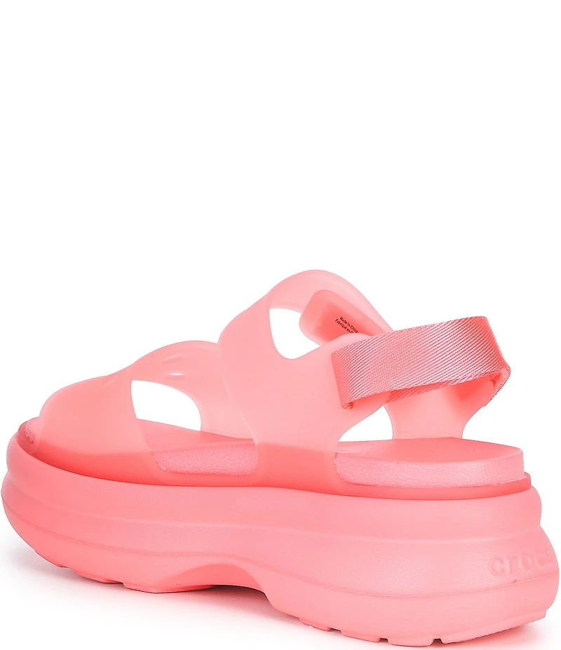 Crocs Women's Soho Frosted Y Strap Platform Sandals