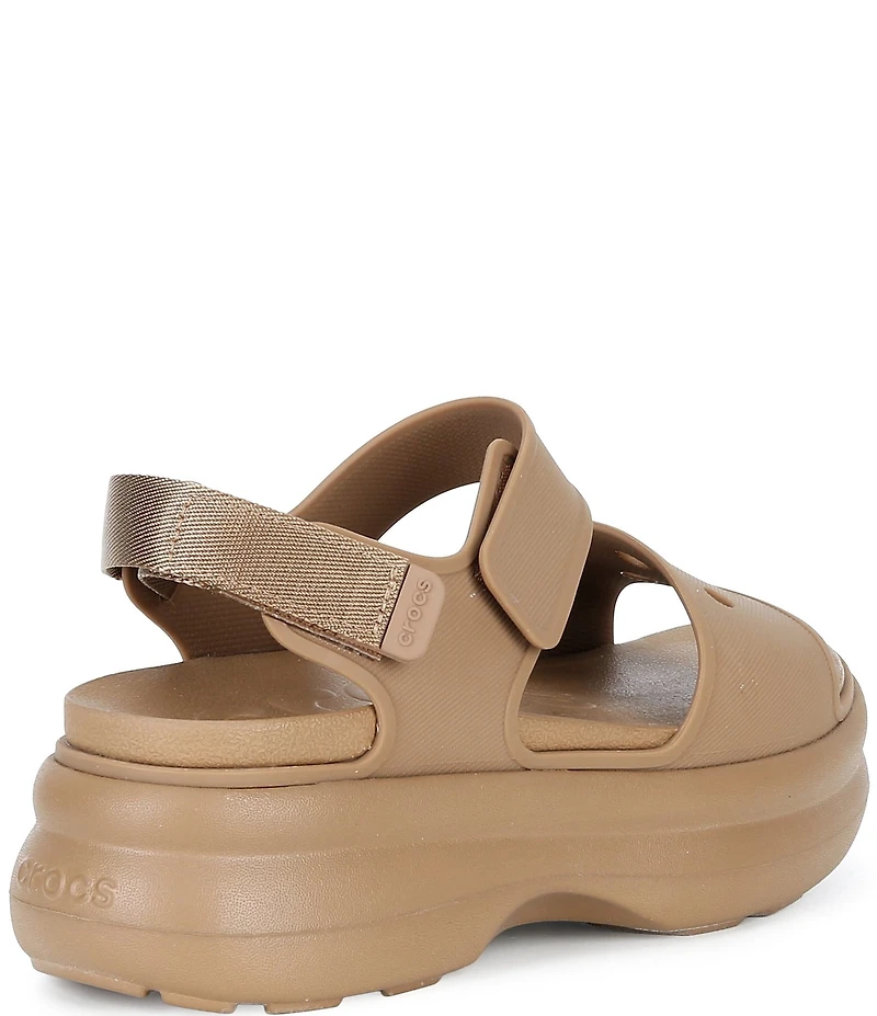 Crocs Women's Soho Y Strap Platform Sandals