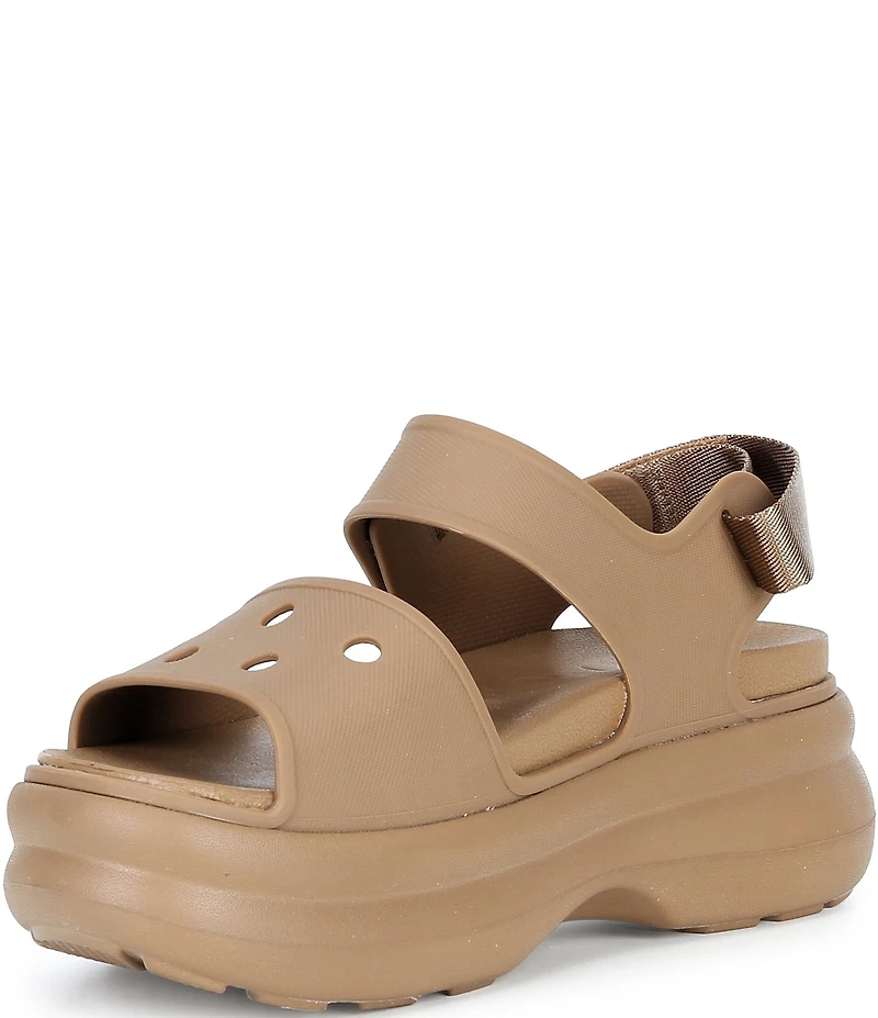 Crocs Women's Soho Y Strap Platform Sandals
