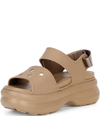 Crocs Women's Soho Y Strap Platform Sandals