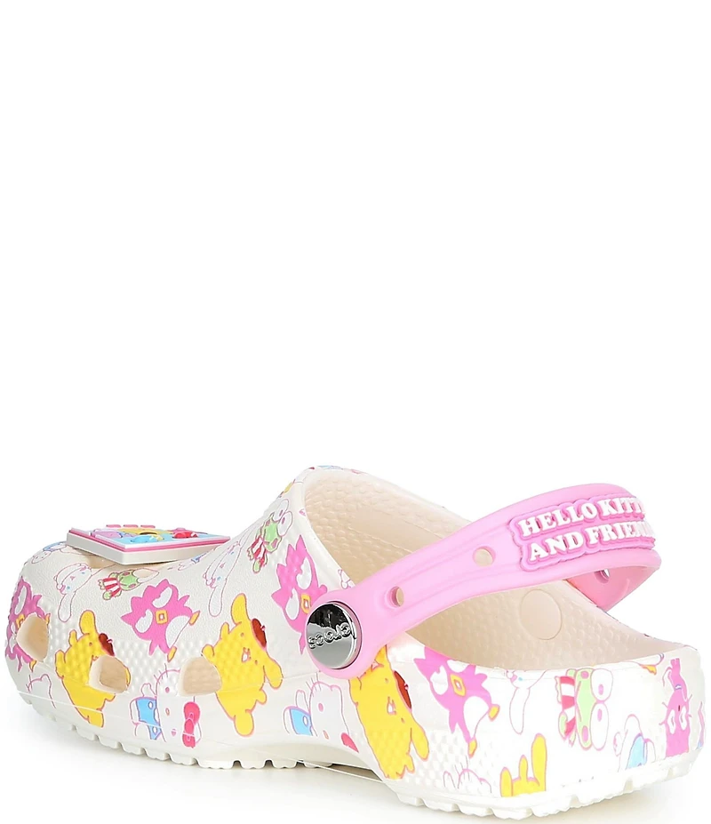 Crocs x Hello Kitty Girls' Classic Floral Clogs (Infant)