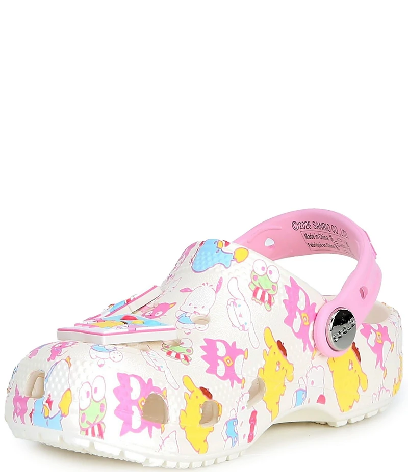 Crocs x Hello Kitty Girls' Classic Floral Clogs (Toddler)