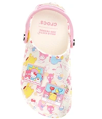 Crocs x Hello Kitty Girls' Classic Floral Clogs (Toddler)