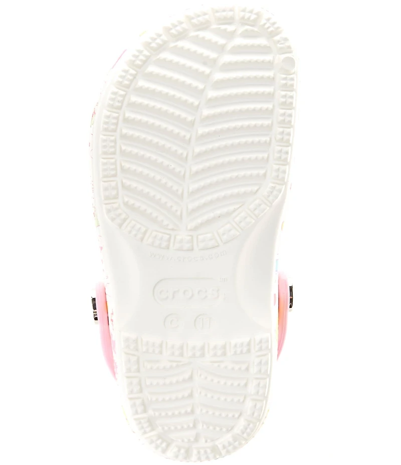 Crocs x Hello Kitty Girls' Classic Floral Clogs (Toddler)