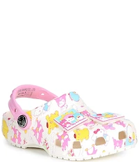 Crocs x Hello Kitty Girls' Classic Floral Clogs (Youth)