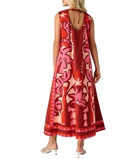 CROSBY by Mollie Burch Owens Shift Maxi Dress