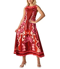 CROSBY by Mollie Burch Owens Shift Maxi Dress