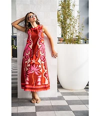 CROSBY by Mollie Burch Owens Shift Maxi Dress
