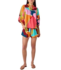 CROSBY by Mollie Burch Sara Printed Coordinating Shorts