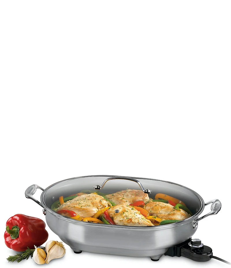 Cuisinart Stainless Steel Electric Skillet