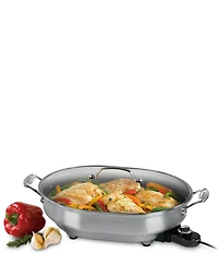Cuisinart Stainless Steel Electric Skillet