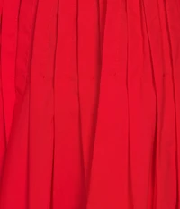 Current Air Coordinating Cotton Poplin Pintuck A-Line Midi Skirt