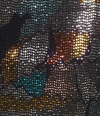 Current Air Coordinating Metallic Sequin Sheath Skirt