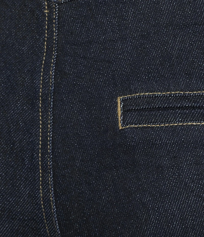 Current Air Cotton Denim Wide Leg Pants