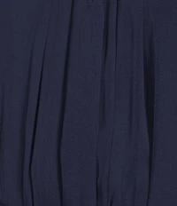Current Air Halter Tie Waist Pleated Midi Dress