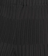 Current Air Novelty Pleated Straight Leg Pants