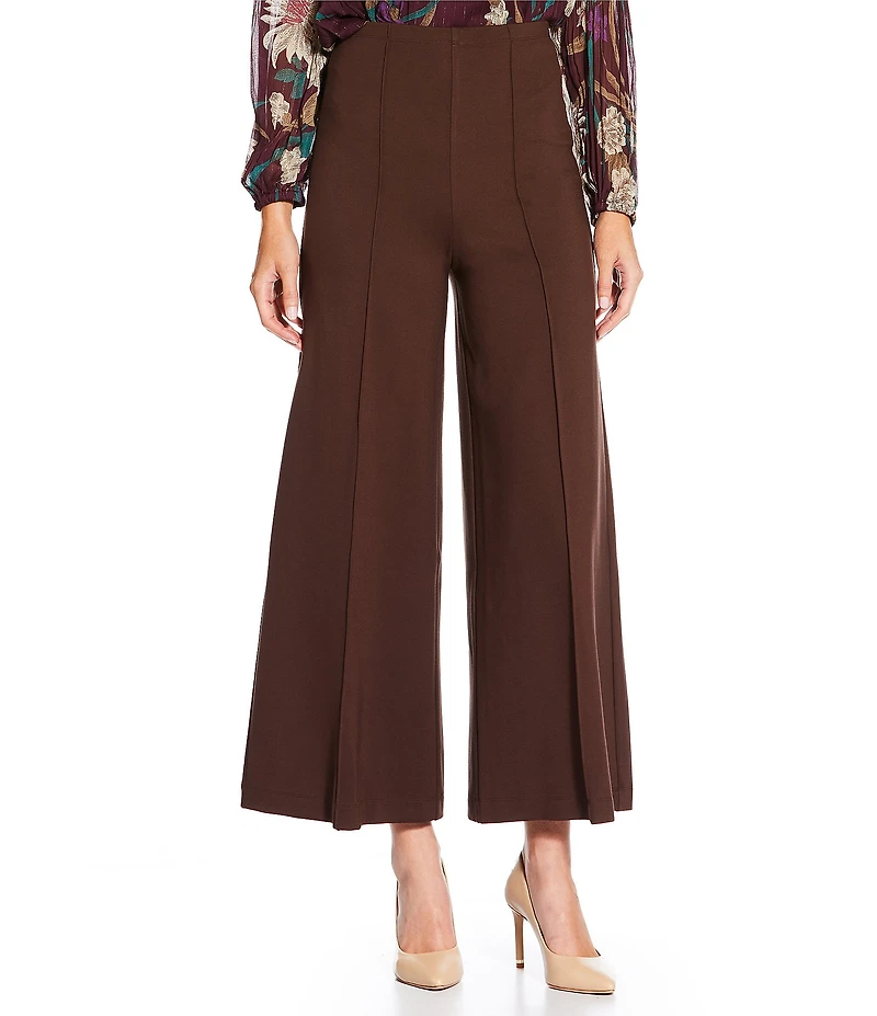 Current Air Ponte High Rise Flared Wide Leg Pants