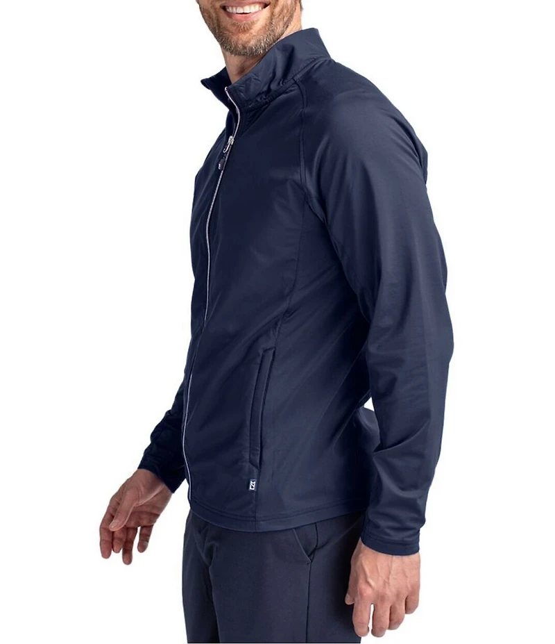 Cutter & Buck Big & Tall Adapt Eco Knit Stretch Full Zip Jacket